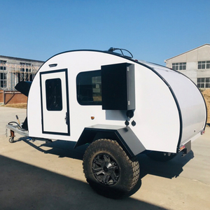 Teardrop-Wohnwagen, leichter Overland-Camper-Anh&auml;nger, Mini-Teardrop-Camper